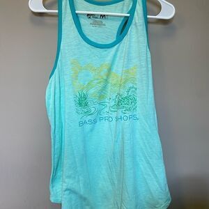 Women’s Medium Bass Pro Shop Blue Tank